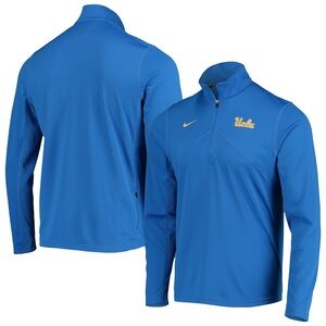 UCLA Bruins Nike Training Performance Quarter-Zip Jacket - Blue